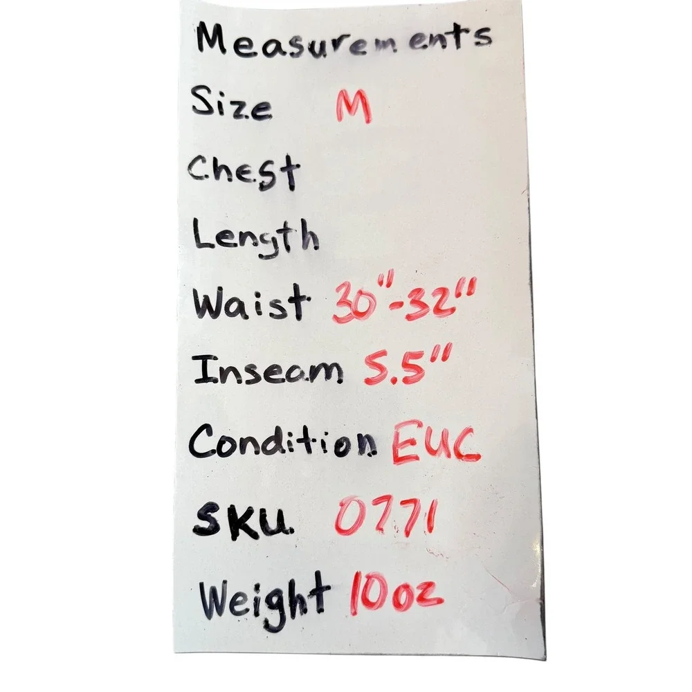 Chubbies Mens Swim Trunks Black White Tropical Floral 5.5 Inch Inseam Medium - Picture 4 of 7